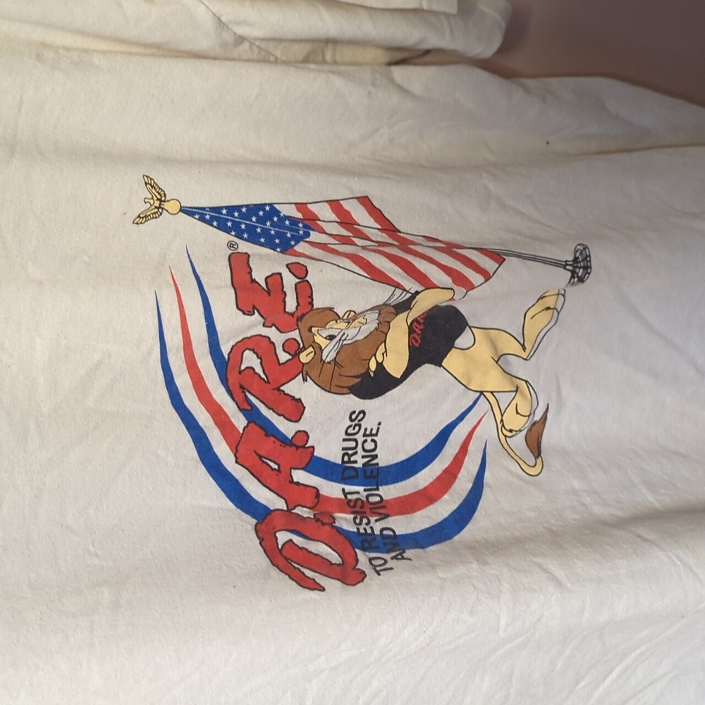 Vintage D.A.R.E. Shirt Size Xl - Picture 2 of 8